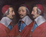 Triple Portrait of Cardinal de Richelieu